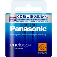 パナソニック エネループ単4形2本パック スタンダードモデル BK-4MCC/2 1パック(2本入)