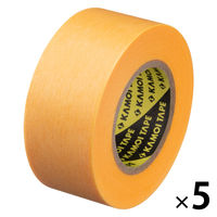 【マスキングテープ】「現場のチカラ」マスキングテープ 24mm 1パック（5巻入） カモ井加工紙  オリジナル