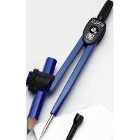 ソニック　スーパーコンパス　鉛筆用　紺　SN-516-K　1個