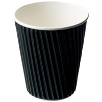 デットパック　ホットカップ　ブラック　12オンス（355ml）　1袋（40個入）