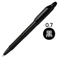 【アウトレット】油性ボールペン ジムノック 0.7mm 黒軸 黒インク ゼブラ オリジナル