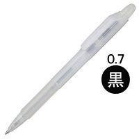 油性ボールペン　ジムノック　0.7mm　白軸　黒インク　ゼブラ オリジナル