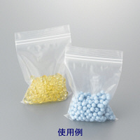 ダブルジップチャック袋　0.06mm厚　A4　240mm×340mm　1袋（100枚入）　伊藤忠リーテイルリンク