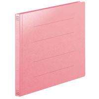 フラットファイル　PPラミネート　A4ヨコ　10冊　ピンク　アスクル  オリジナル