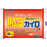 【アウトレット】SJカイロ貼るタイプ　ミニ　127515　1パック（10枚入）　マイコール