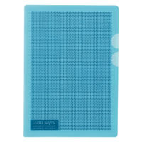 【アウトレット】プラス SWカモフラージュホルダー A5 ライトブルー 89432 1パック（5枚入）