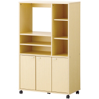 【アウトレット】アスプルンド　木製キッチンワゴン　ハイタイプ　1台