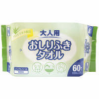 伊藤忠リーテイルリンク　大人用おしりふきタオル　VH002　1パック（60枚入）