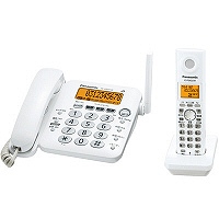 パナソニック　コードレス電話機（子機1台付） VE-GP24DL-W