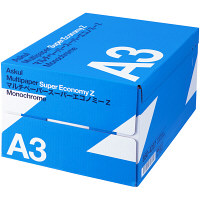 アスクル　マルチペーパー　スーパーエコノミーZ　A3　1箱（500枚入×5冊） オリジナル