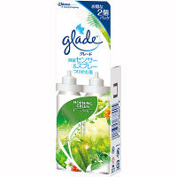 【お得なセット】 グレード 消臭センサー＆スプレー モーニンググリーンの香り 付替え 18ml 1セット（2本入）ジョンソン