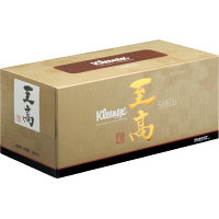 使用不可ティッシュペーパー　高品質　160組（1箱入）　クリネックス至高ティッシュー　日本製紙クレシア