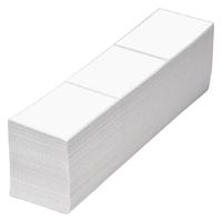 中川製作所 PDラベルB1タテ折 弱粘着タイプ PDLー B1T02 1箱（6000枚：3面×500折×4冊）