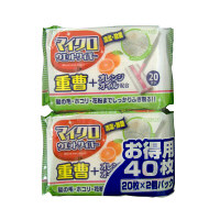 重曹マイクロウェットワイパー　20枚×2