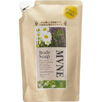 【アウトレット】MVNE（ミューネ）　ボディソープ　詰め替え用　ナチュラルハーブ　440mL　SPRジャパン