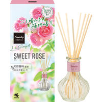 サワデー香るスティック 日比谷花壇セレクト 玄関・部屋用 本体 スウィートローズ 芳香剤 70ml 小林製薬 アロマディフューザー