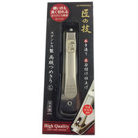 グリーンベル 匠の技ステンレス製高級つめきりL Gー1114 1個 爪切り