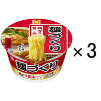 カップ麺　マルちゃん　麺づくり　鶏ガラ醤油　ノンフライ細麺　97g　1セット（3個）　東洋水産
