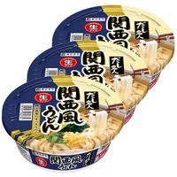 寿がきや食品　だし名人関西風うどん　カップ　131g　1セット（3食）