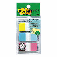 スリーエム　ポスト・イット（R）フラッグインデックス　ローズ・スカイブルー・メロン　682S-2