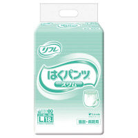 使用不可リフレ はくパンツ（R）スリムタイプ 大人用紙おむつ パンツ L 1個（18枚入） リブドゥコーポレーション