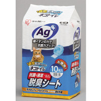 1週間取り替えいらずネコトイレ抗菌・清潔脱臭シート　1袋（10枚入）