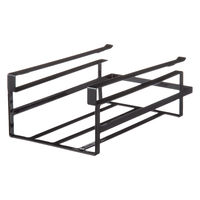 【アウトレット】山崎実業 戸棚下収納ラックタワー S ブラック 1個