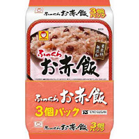 マルちゃん　ふっくらお赤飯　3個パック　パックごはん　包装米飯