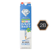 三菱鉛筆(uni) ナノダイヤえんぴつ 2B 六角・青 K69012B 1ダース（12本入）