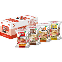 アサヒグループ食品 インスタントスープ　めざまし朝スープ　4種アソート　1箱(8食入)　アマノフーズ