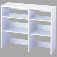 【アウトレット】アイリスオーヤマ　木製机上シェルフ　幅94cm　ハイタイプ　MPC-1078　1台