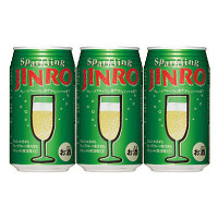 スパークリングジンロ（JINRO）＞　350ml×3缶