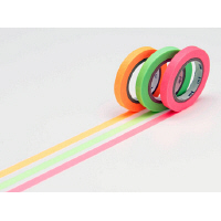 【アウトレット】カモ井加工紙　マスキングテープ　mt　slimI　6mm　ショッキングカラー