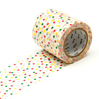 カモ井加工紙　マスキングテープ　mt　CASA　ドロップ・レッド50mm