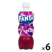 コカ・コーラ　ファンタグレープ　500ml　1セット（6本）