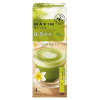 味の素AGF マキシム カフェメニュー 抹茶ラテ 1箱（4本入）