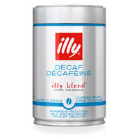 【コーヒー豆】【カフェインレス】イリー(illy）ブレンド デカフェ 1缶（250g）