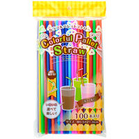 カラフルパレットストロー　100P