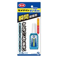 使用不可セメダイン 瞬間接着剤 3000ゼリー状速硬化 P3g 1本