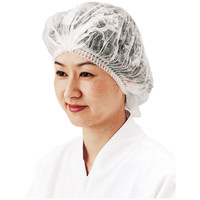 【アウトレット】ウェーブキャップ　II　ホワイト　1パック（100枚入）　原田産業