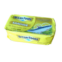 オーシャンフーズ　サーディンオイル漬け　缶　125g　611130