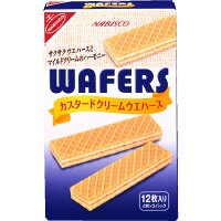 ナビスコ　ウエハース　カスタード　12枚　B1426　ヤマザキナビスコ