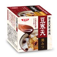 清水食品　国産天草使用 黒みつ豆寒天