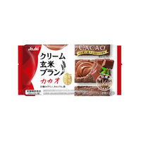 【アウトレット】バランスアップ　クリーム玄米ブラン　カカオ　1袋（2枚×2袋入）　アサヒグループ食品　栄養調整食品