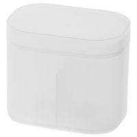 無印良品 ポリプロピレン綿棒ケース・蓋付 37495630 良品計画