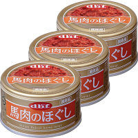 d.b.f（デビフ）犬用 馬肉のほぐし 90g 3缶