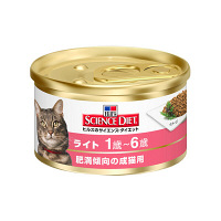 SCIENCE DIET（サイエンス・ダイエット）猫用 ライト 肥満傾向の成猫用 85g 12缶 日本ヒルズ・コルゲート