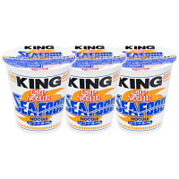日清食品 カップヌードル シーフード キング 1セット（3食）