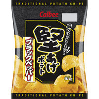 カルビー　堅あげポテトブラックペッパー　65g　56325
