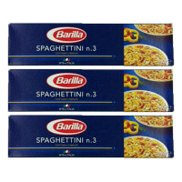 【並行輸入品】バリラスパゲティーニNo3　1.4mm　500g　1セット（3袋）